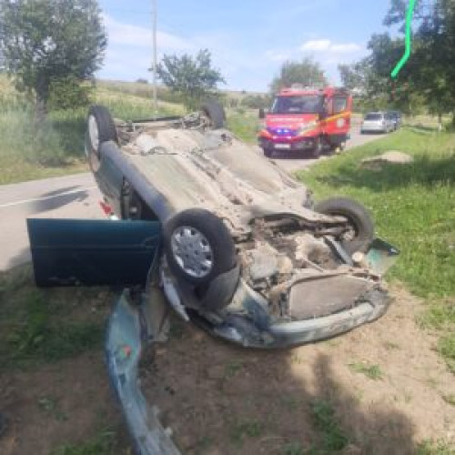 Tânăr de 20 de ani rănit într-un accident rutier la Catamarasti Deal