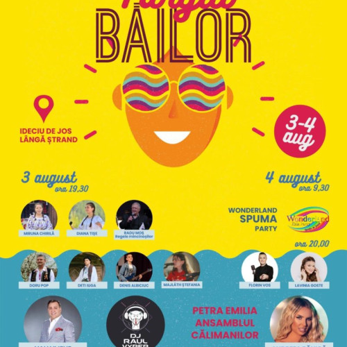 Târgul Băilor revine în Ideciu de Jos