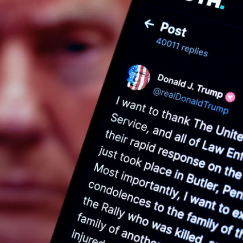 Averea lui Donald Trump scade odată cu pierderea valorii acțiunilor Truth Social