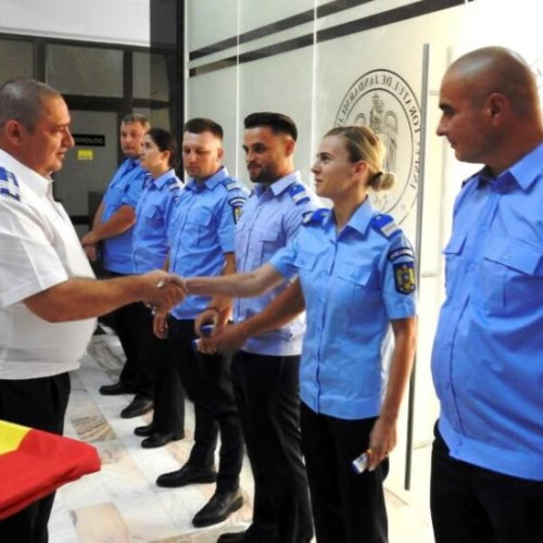 Avansarea jandarmilor la Inspectoratul de Jandarmi Vrancea
