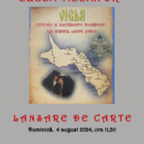 Lansarea volumului "Vigla - ctitorii si asezaminte romanesti din Sfantul Munte Athos" la Muzeul Judetean Botosani