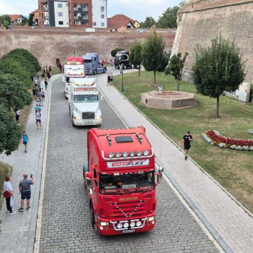 Cele mai frumoase camioane se află la Alba Iulia