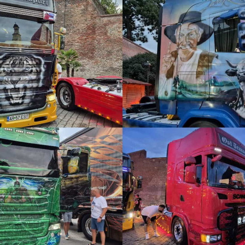 Festivalul Truck Tuning Art 2024 la Alba Iulia