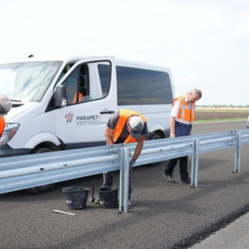 Progrese pe şantierul autostrăzii Buzău-Focşani: inaugurarea poate avea loc pe 1 Decembrie