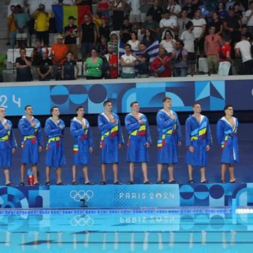 Naționala de polo pe apă a României se confruntă cu Italia la turneul olimpic