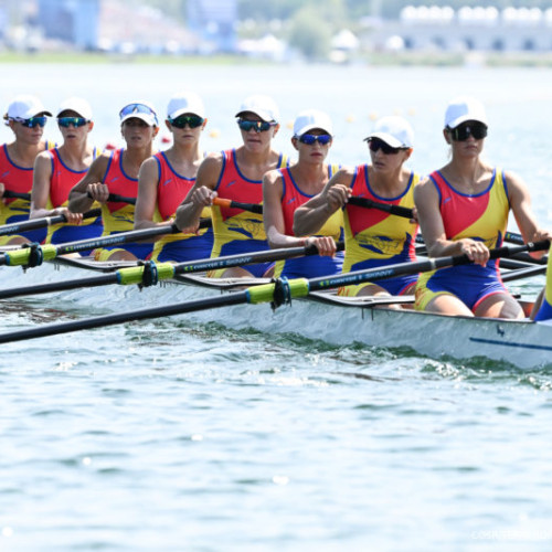 Echipajul feminin de 8+1 al României câștigă medalia de aur la Jocurile Olimpice