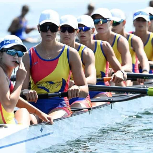 Medalie de aur pentru România la canotaj 8+1, la Jocurile Olimpice 2024