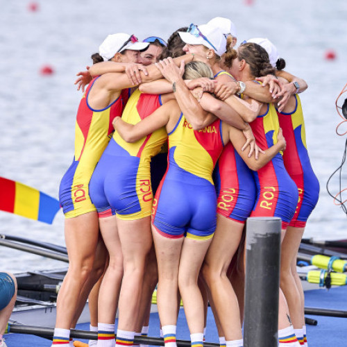 România cucerește aurul olimpic la canotaj 8+1