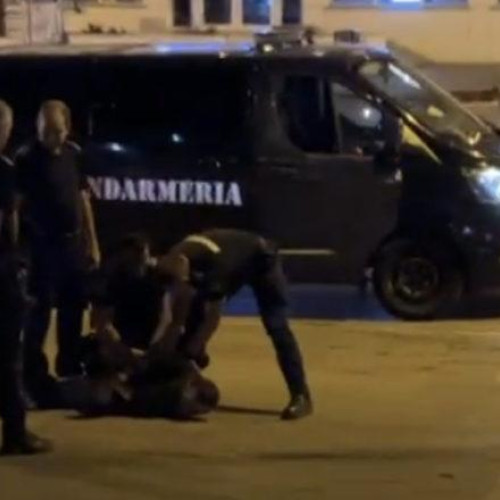 Scandalagiu imobilizat de jandarmi în Botoșani