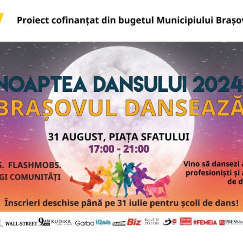 Brașovul se pregătește pentru "Noaptea Dansului 2024"