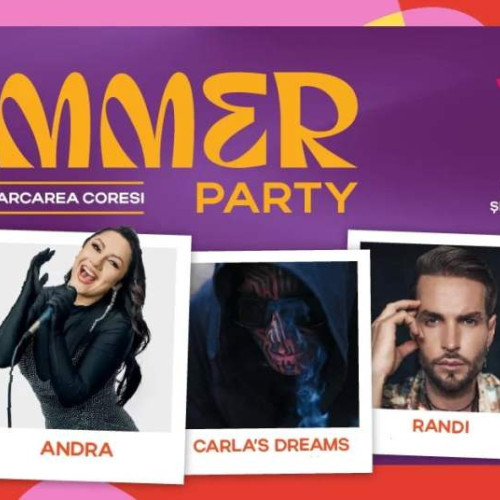Coresi Summer Party aduce artiști români la Brașov
