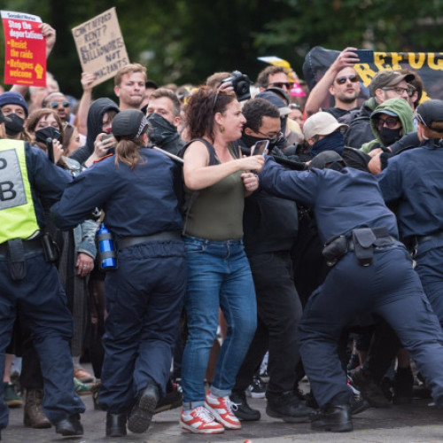 Proteste violente în Marea Britanie, după atacul din Southport