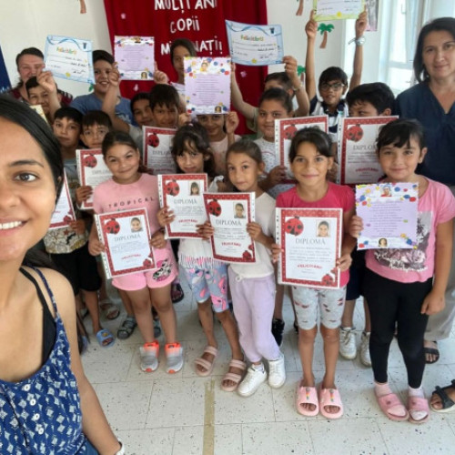 Vara plină de bucurie pentru copiii de la Centrul after-school "Sfantul Martin" din Ioanis