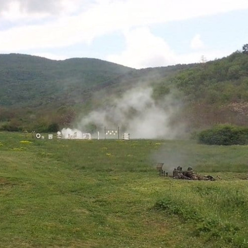 Trageri și distrugeri de exploziv real în poligonul de la Micești