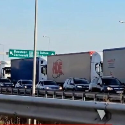 Circulație blocată pe Autostrada Soarelui din cauza unui accident