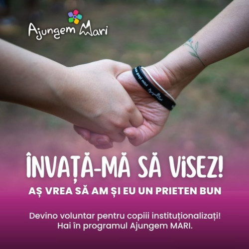 Ajungem MARI lansează o nouă campanie de recrutare pentru voluntari în Focșani, Odobești și Mărășești