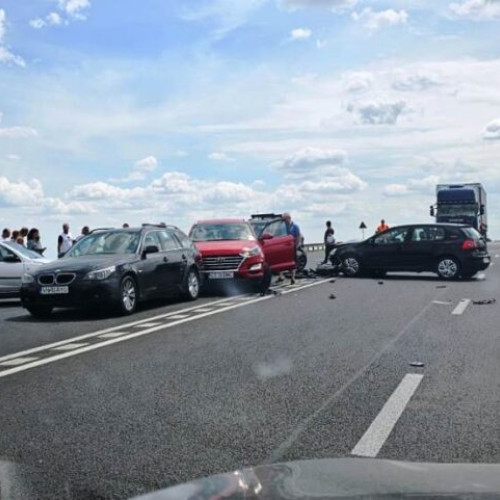 Accident rutier pe podul din comuna Bizighesti