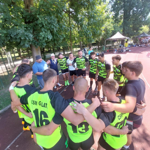 CSM Galați încheie turneul de rugby în 7 pe locul al șaselea