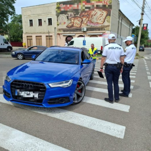 Acțiune a poliției pentru verificarea stării tehnice a autovehiculelor în Botoșani