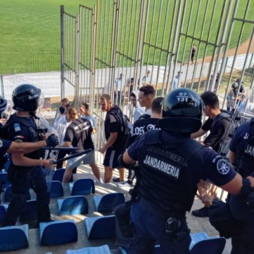 Exercitiu de pregătire al Jandarmeriei în Botoșani