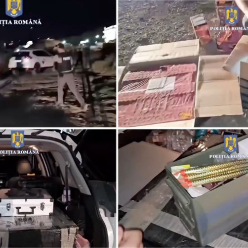 Acțiune a poliției în Bacău: bărbat prins cu materiale pirotehnice