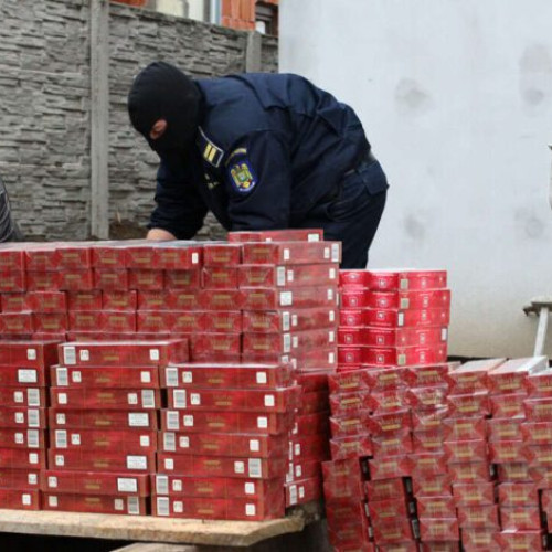 Autoritățile române au confiscat peste 40 de milioane de țigarete de contrabandă în 2024