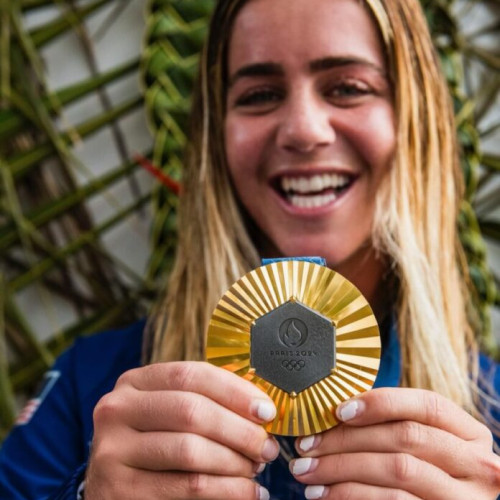 Caroline Marks, campioană olimpică la surfing