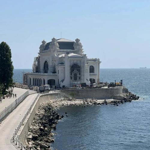 Stadiul lucrărilor de reabilitare a Cazinoului din Constanța