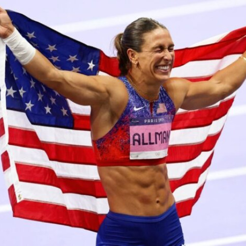Valarie Allman câștigă al doilea titlu olimpic consecutiv la aruncarea discului