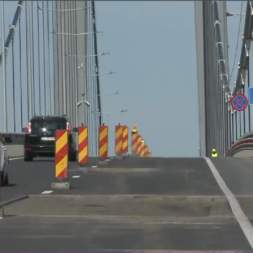 Podul de la Brăila, cunoscut ca &quot;Golden Gate românesc&quot;, intră din nou în reparații