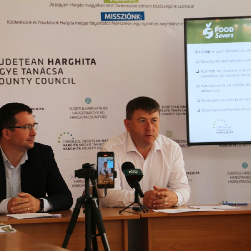 Lansarea proiectului "Prevenirea risipei alimentare în județul Harghita"