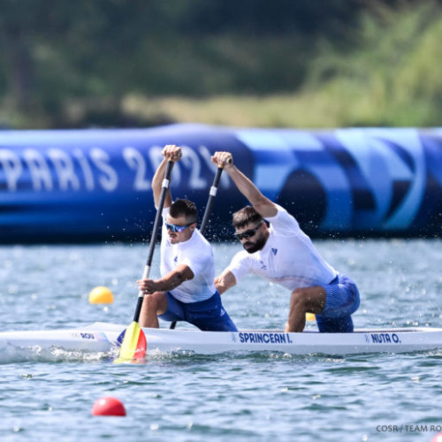 Reprezentanții României avansează la semifinalele probei de canoe dublu