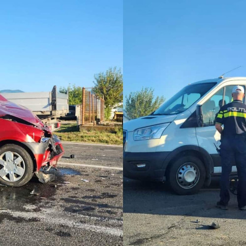 Accident rutier pe DN1, între Alba Iulia și Sebeș