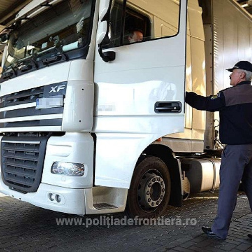 Cetățean român cu permisul suspendat, oprit la frontieră