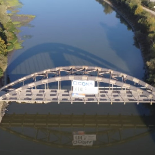 Lucrările pentru podul de la Voila au început oficial