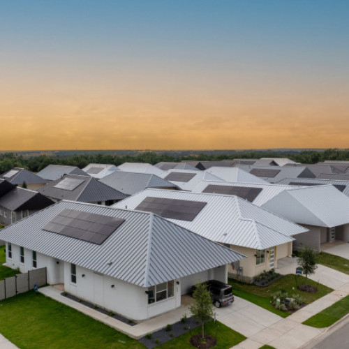 Imprimanta robotica de la ICON finalizează construcția a 100 de case 3D în Wolf Ranch, Texas