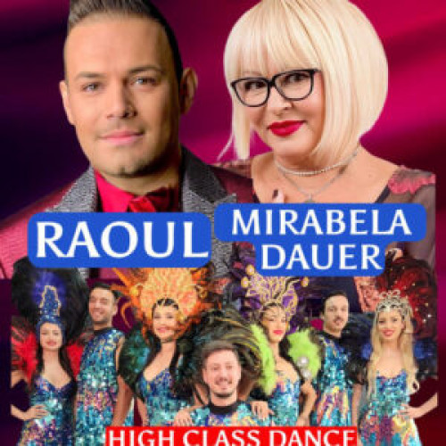 Raoul și Mirabela Dauer susțin un concert la Botoșani pe 20 noiembrie