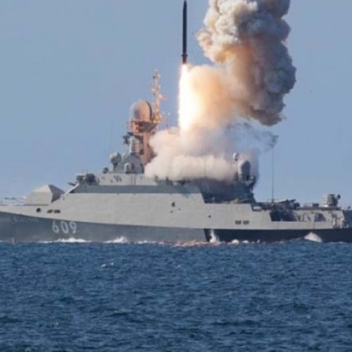 Nave rusești purtătoare de rachete observate în Marea Neagră