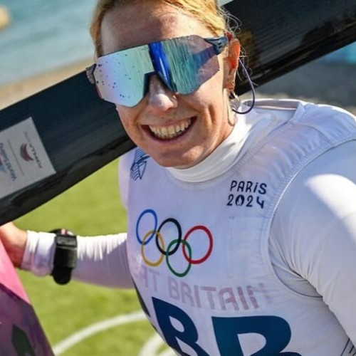 Eleanor Aldridge câștigă medalia de aur în proba feminină de kite la Jocurile Olimpice