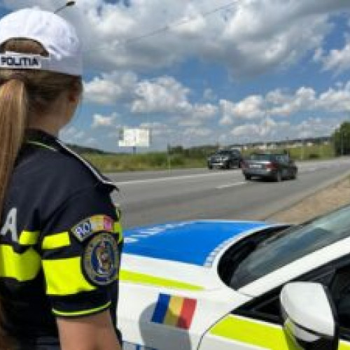 Poliția Botoșani, acțiuni intensificate pentru combaterea vitezei excesive