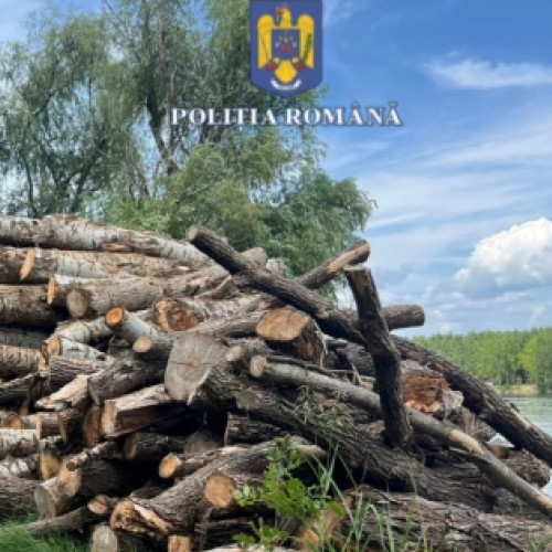 Acțiune comună a poliției în județul Tulcea pentru combaterea delictelor silvice