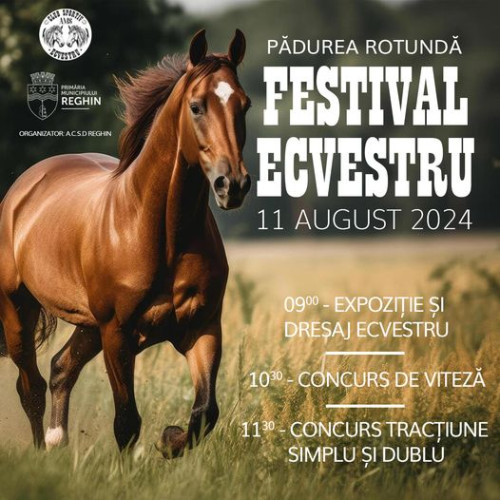 Festival ecvestru la Padurea Rotunda lângă Reghin