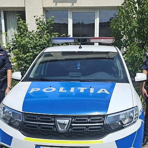 Polițiștii din Satu Mare ajută un cuplu la nevoie