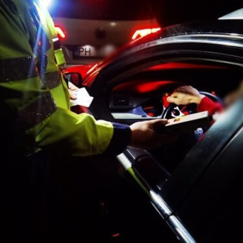 Brașov: Tânăr de 20 de ani prins fără permis și cu alcoolemie