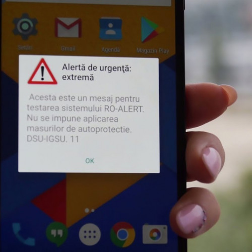 Seful Departamentului pentru Situatii de Urgenta anunta extinderea sistemului Ro-Alert