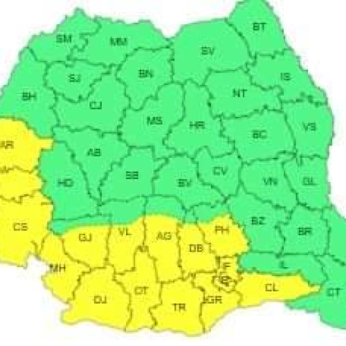 Caniculă și disconfort termic în sudul României