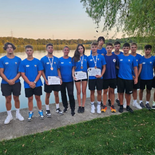Canotorii de la CS Mureșul Tg. Mureș obțin șase medalii la Campionatul Național