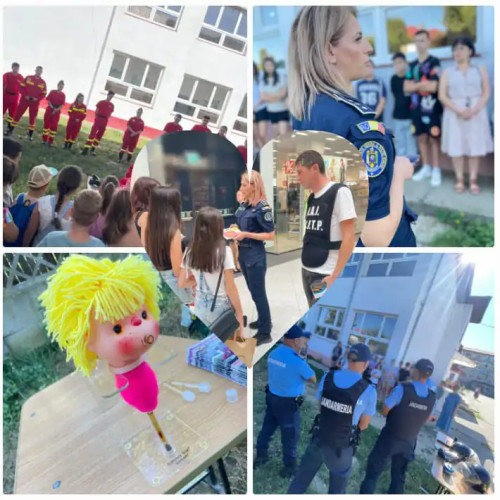 Activități preventive pentru tineri în Argeș sub motto-ul "Vacanța în Siguranță"