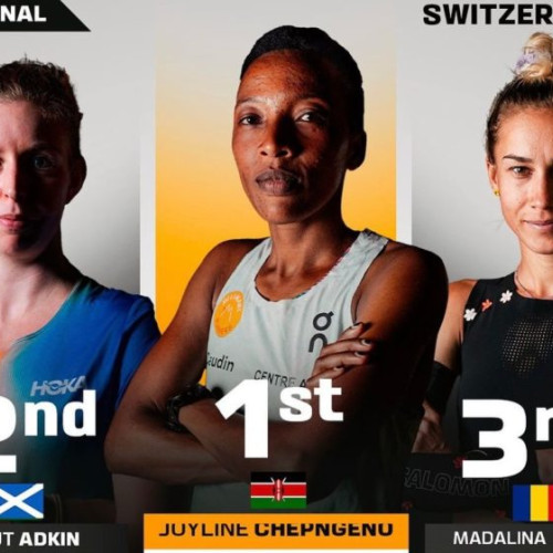 Atleta Mădălina Florea, pe podium la Sierre-Zinal