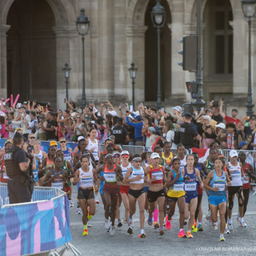 Delvine Relin Meringor, locul 7 în maratonul olimpic de la Paris